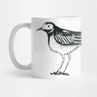 Pied Wagtail of Wagtown Mug